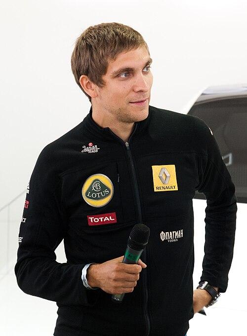 Vitaly Petrov at Goodwood
