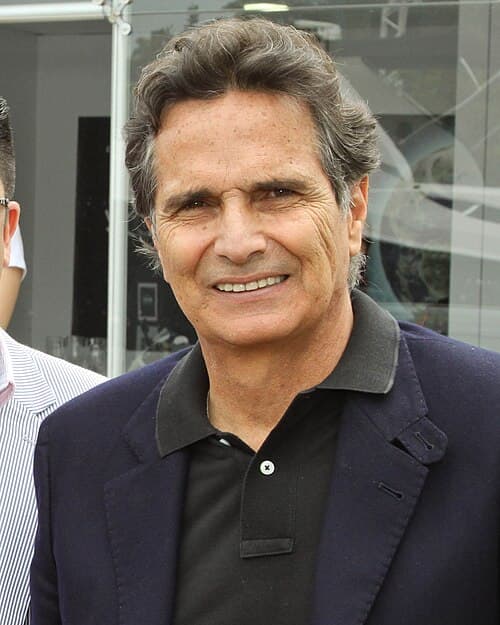 Nelson Piquet, three-time Formula 1 world champion, at an event in Brazil
