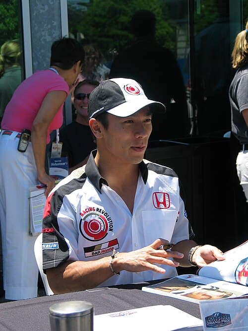 Portrait of Takuma Sato